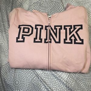 Women’s PINK Zip Up Sweatshirt